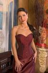 Vollbrust Korsett / Corsage bordeaux