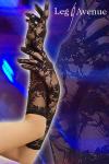Leg Avenue - Elegante lange Handschuhe Spitze schwarz