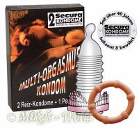hier klicken f&uuml;r eine vergr&ouml;sserte Darstellung von Secura Multi-Orgasmus-Kondom