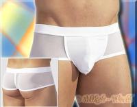 hier klicken f&uuml;r eine vergr&ouml;sserte Darstellung von White Hipster Pants wei�-transparent