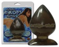 hier klicken f&uuml;r eine vergr&ouml;sserte Darstellung von Anal Drops Big-Plug schwarz-transparent