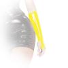 Insistline - Datex Handschuhe ellenbogenlang mit Schlaufe gelb - Gr. S