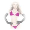 Insistline - Ultraknapper Datex Bikini BH & Slip-Set pink - Gr. S