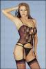 Sexy Straps Set inkl. Strmpfe schwarz - Gr. S-L