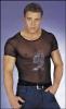 Drachen Shirt transparent- Dragon Hemd schwarz - Gr. S