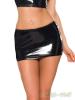 Insistline - Scharfer ultrakurzer Datex Minirock schwarz - Gr. L