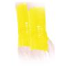 Insistline - Kurze Datex Handschuhe mit Daumenschlaufe gelb - Gr. S