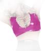 Insistline - Enges Datex Bustier / Top mit Zierschnrung pink - Gr. S