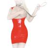 Insistline - Erotisches Datex Minikleid Brust ouvert rot - Gr. S