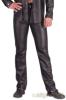 Ledapol - Herren Leder Hose im 5-Pocket Jeans Stil schwarz - Gr. L