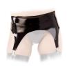 Anita Berg - Hautenger Latex Strapsgürtel schwarz - Gr. L