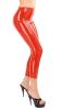 Anita Berg - Hautenge lange Latex Leggings / Hose rot - Gr. 3XL