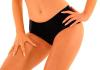 Anita Berg - Latex Slip / Pants mit Zip schwarz - Gr. 3XL