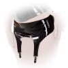 Anita Berg - Scharfer Latex Strapsgrtel mit Strapshaltern schwarz - Gr. S