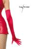 Leg Avenue - Elegante Satin Handschuhe extralang rot - Gr. S-L