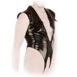 Ledapol - Extravaganter Herren Lack Body mit Zip ouvert