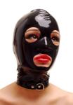 Anita Berg - Ausgefallende Latex Zip-Kopfmaske