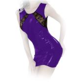 Insistline - Raffiniertes Datex Mini-Kleid mit Spitze