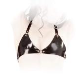 Anita Berg - Rassiger scharfer knapper Latex BH mit Nieten