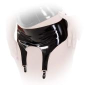 Anita Berg - Scharfer Latex Strapsgrtel mit Strapshaltern