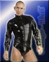 hier klicken für eine vergrösserte Darstellung von Latex Shirt / Hemd hauteng fr SIE & IHN