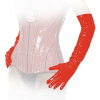 hier klicken für eine vergrösserte Darstellung von Ledapol - Enge lange glnzende Lack Handschuhe