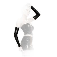 hier klicken für eine vergrösserte Darstellung von Insistline - Oberarmlange Datex Arm-Stulpen mit Zip