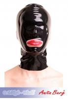 hier klicken für eine vergrösserte Darstellung von Anita Berg - Latex Kopfmaske mit Mundffnung