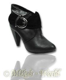 Trendy Ankle Boots Rebecca schwarz