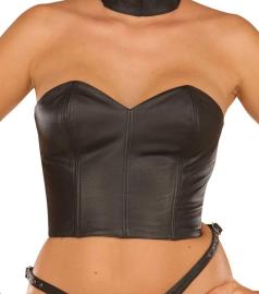Ledapol - Leder Schnr Corsage / Bustier