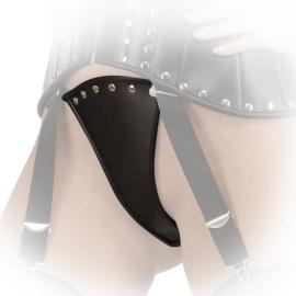 Ledapol - Echt Leder Harness String mit Flachnieten