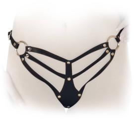 Ledapol - Harness Echt Leder Riemen String