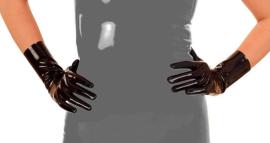 Anita Berg - Kurze enge Latex Handschuhe