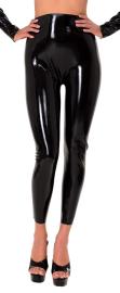 Anita Berg - Hautenge Latex Spanking Leggings ouvert