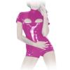 Insistline - Heier Datex Pants-Body mit Zip ouvert pink - Gr. S