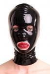 Anita Berg - Latex Zip-Maske mit runden ffnungen