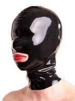 hier klicken für eine vergrösserte Darstellung von Anita Berg - Latex Zip-Kopfmaske mit Öffnung