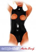 hier klicken für eine vergrösserte Darstellung von Anita Berg - Ärmelloser Latex Body mit Zip ouvert