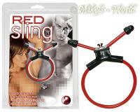 hier klicken für eine vergrösserte Darstellung von Penisring Red Sling