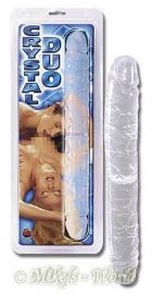 Doppel-Dildo - Crystal Duo Double Dong
